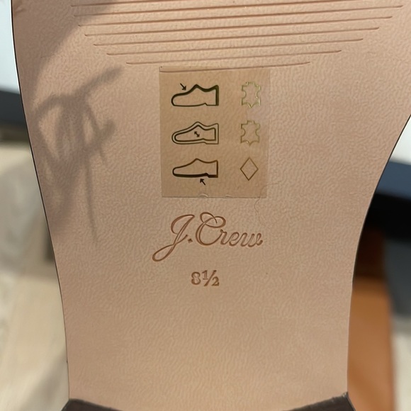 NIB JCrew Leather over-the-knee riding boots - Caramel, 8.5 - Picture 7 of 7